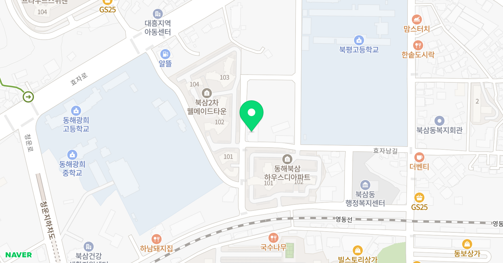 째즈앤벨리 댄스스튜디오 위치