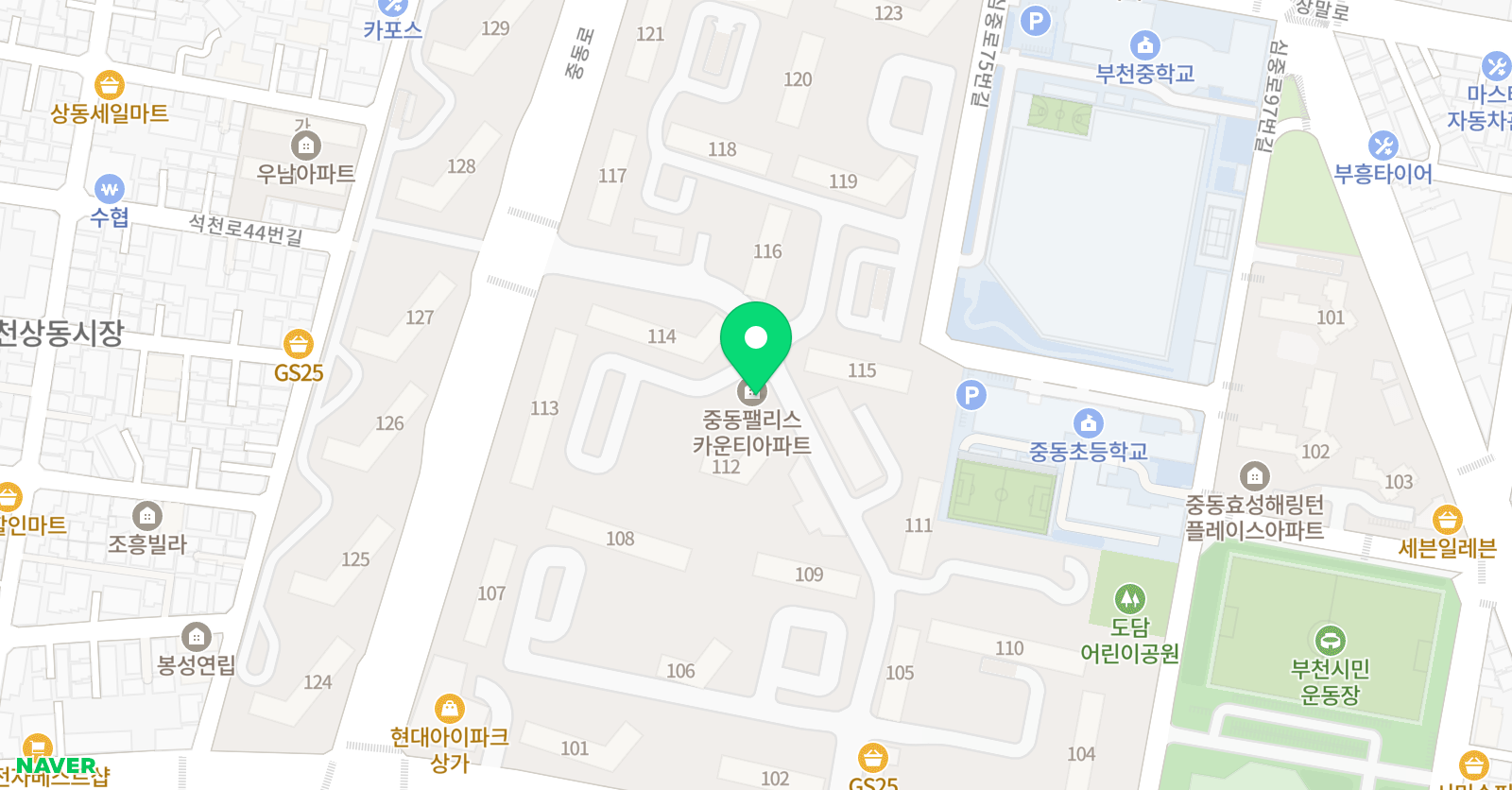 팰리스 수학과학 위치