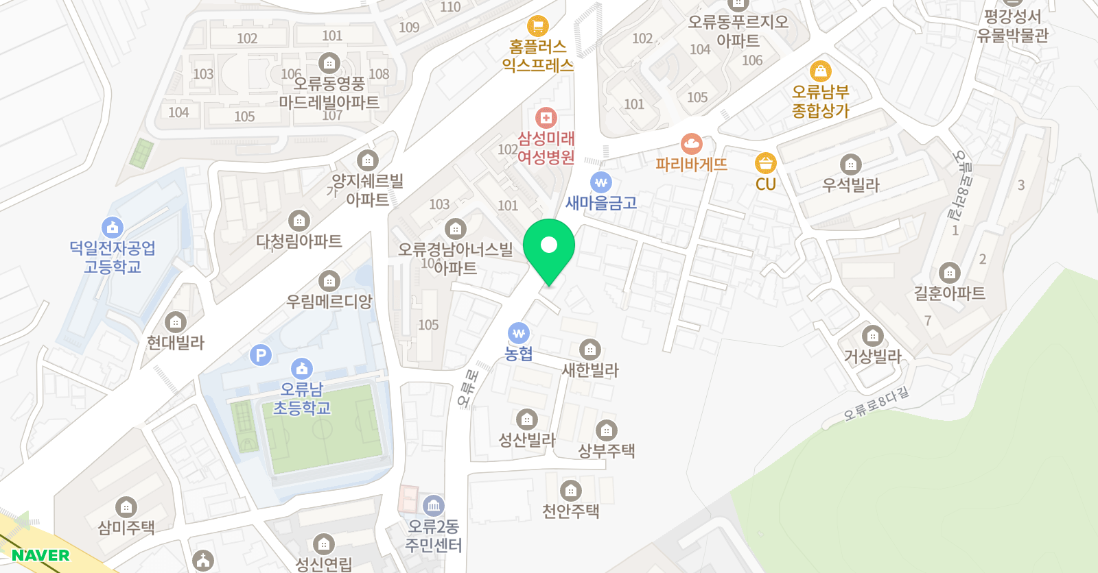 명문 학원 위치