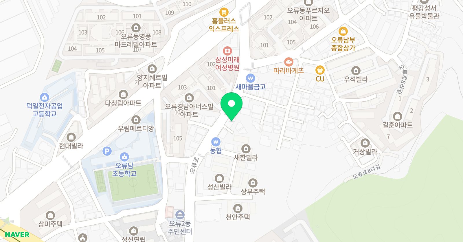 비투댄스스튜디오 구로점 위치
