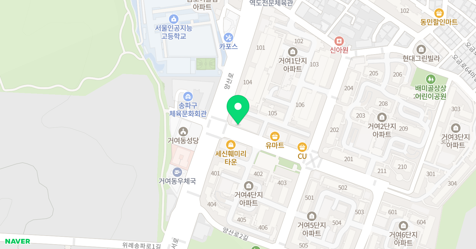 억쌤의 초등과학교습소 위치