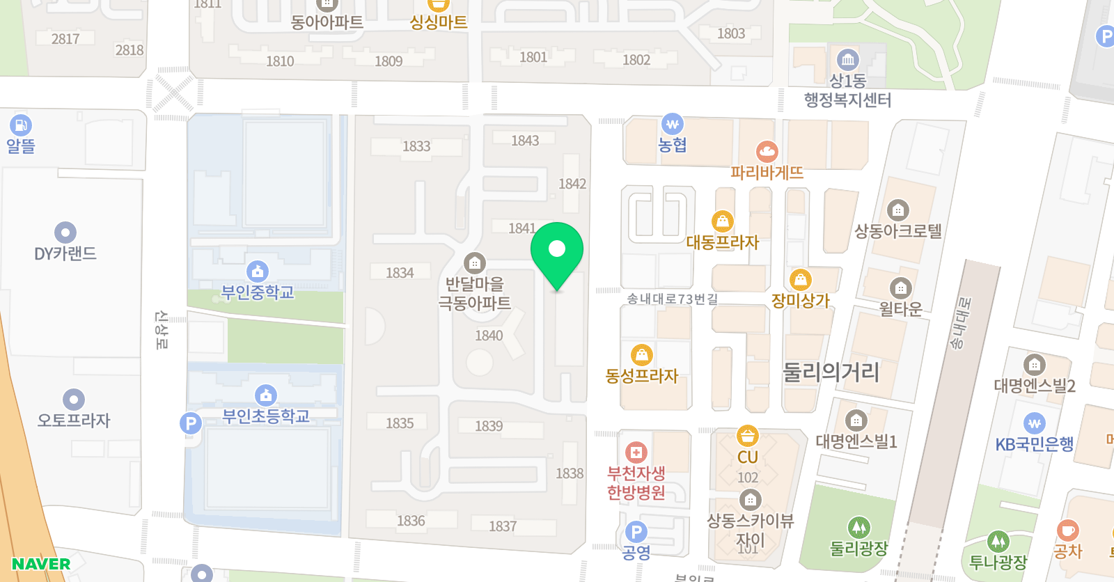 효재 태권도 위치