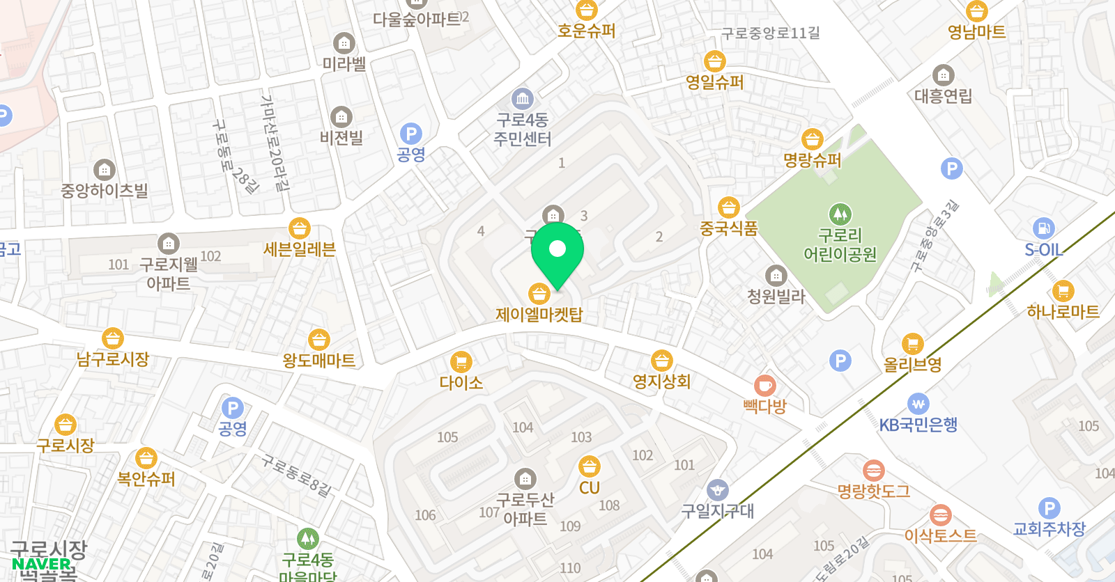 칸타빌레 음악학원 위치