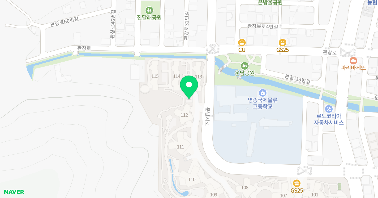 홍익아티스타 미술학원 위치
