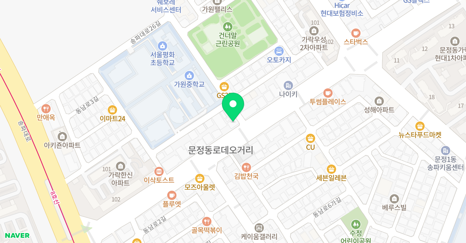 연세 수학원 위치