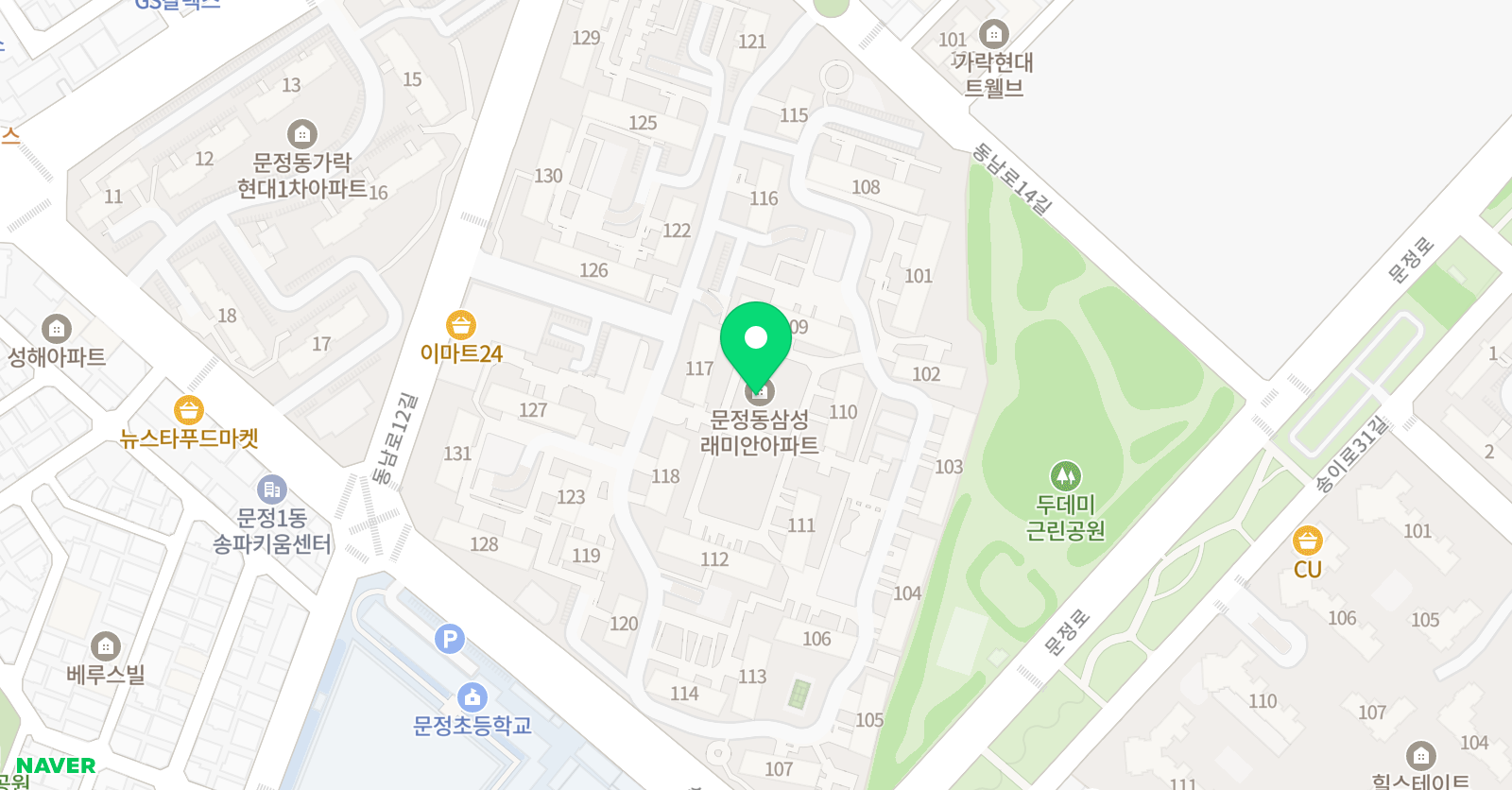 위너스 태권아카데미 위치