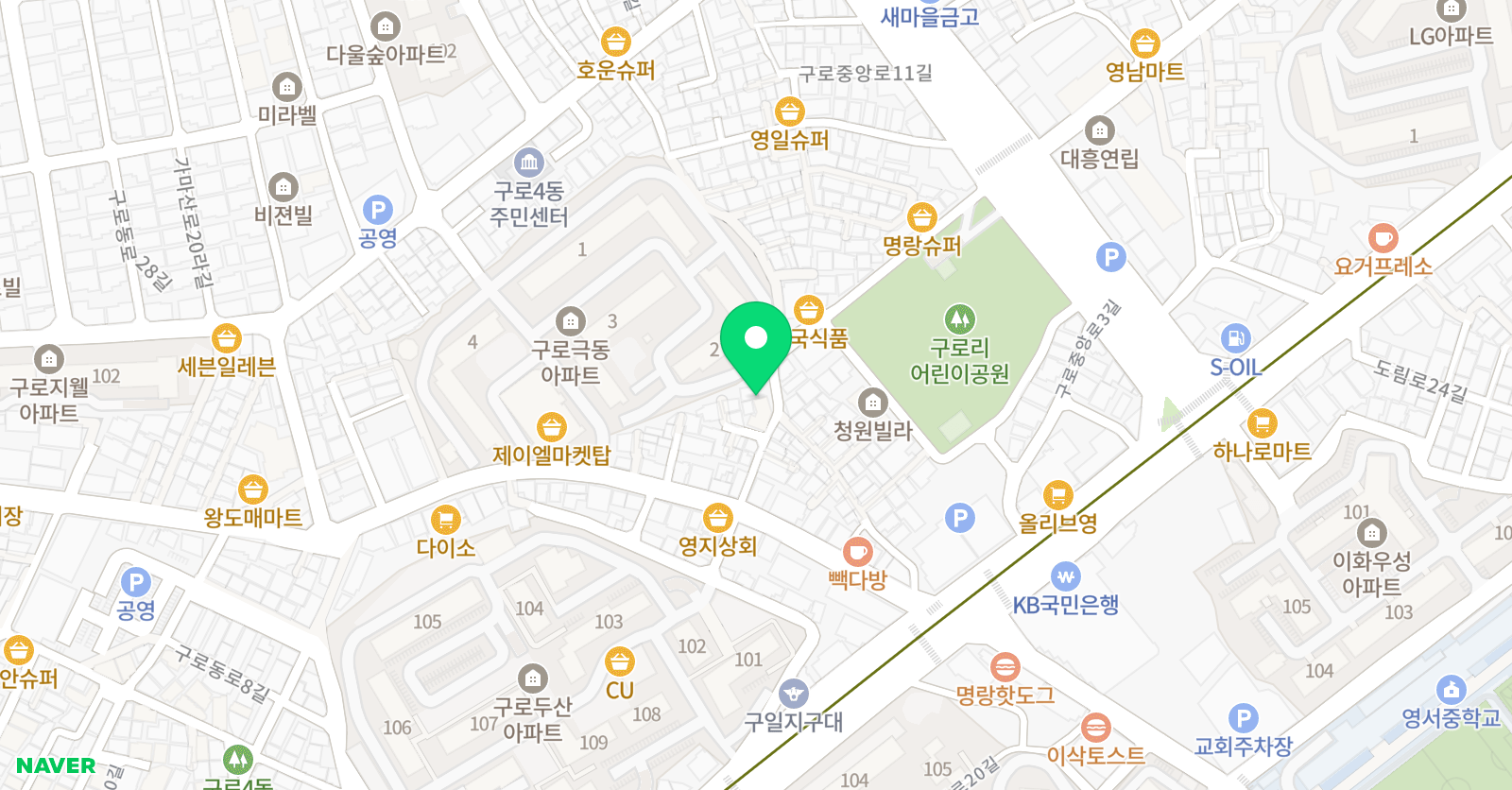 승리속셈 학원 위치
