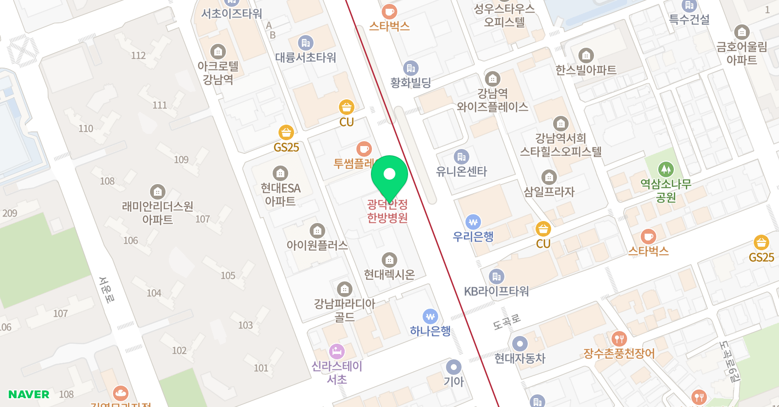 정우천융합 수학연구소 위치
