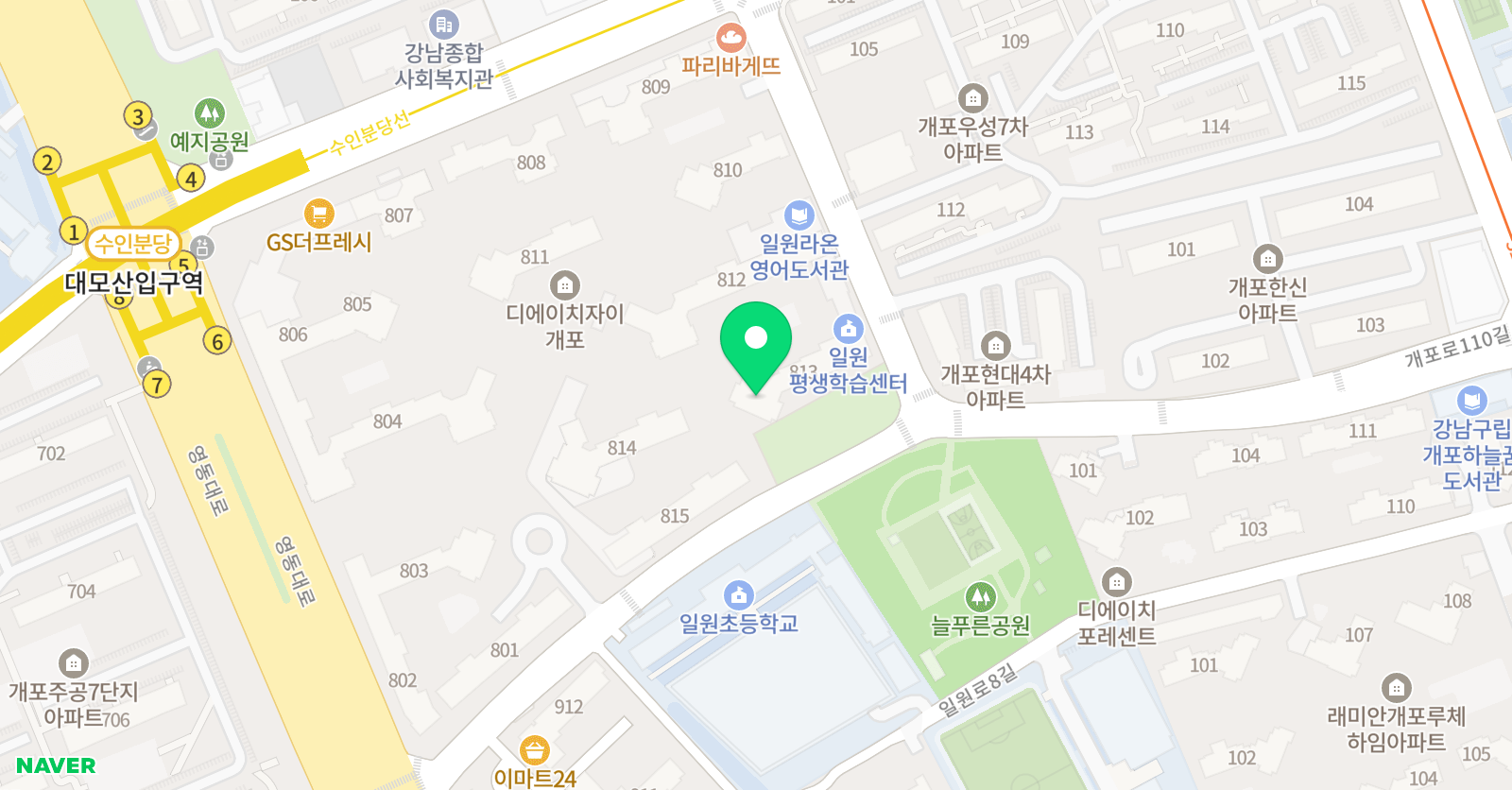 우리 그림으로말해요 위치