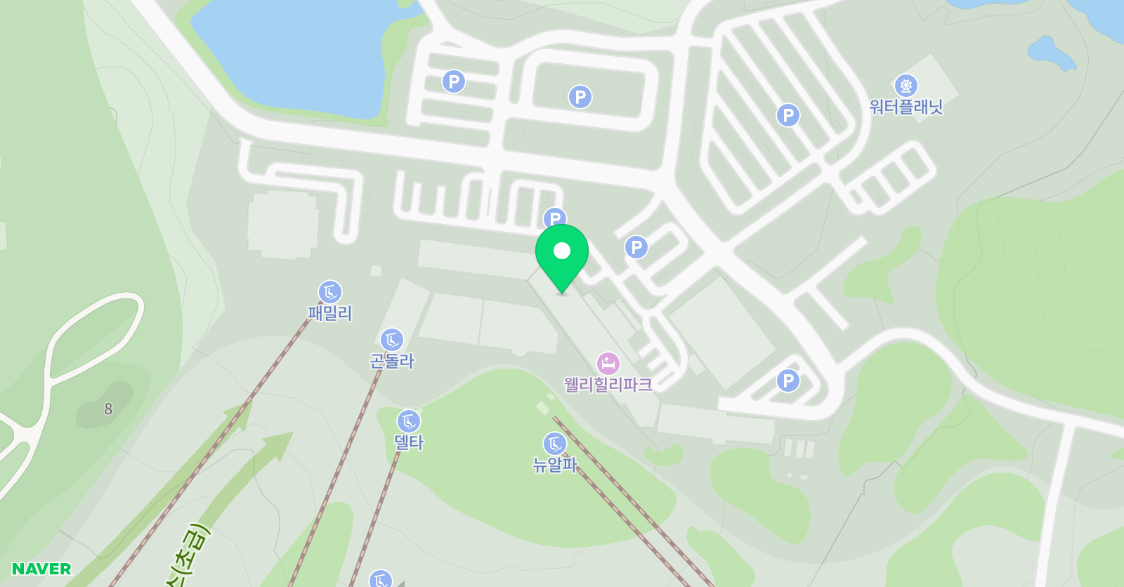 웰리힐리 어린이스키학교 씽쿠 위치