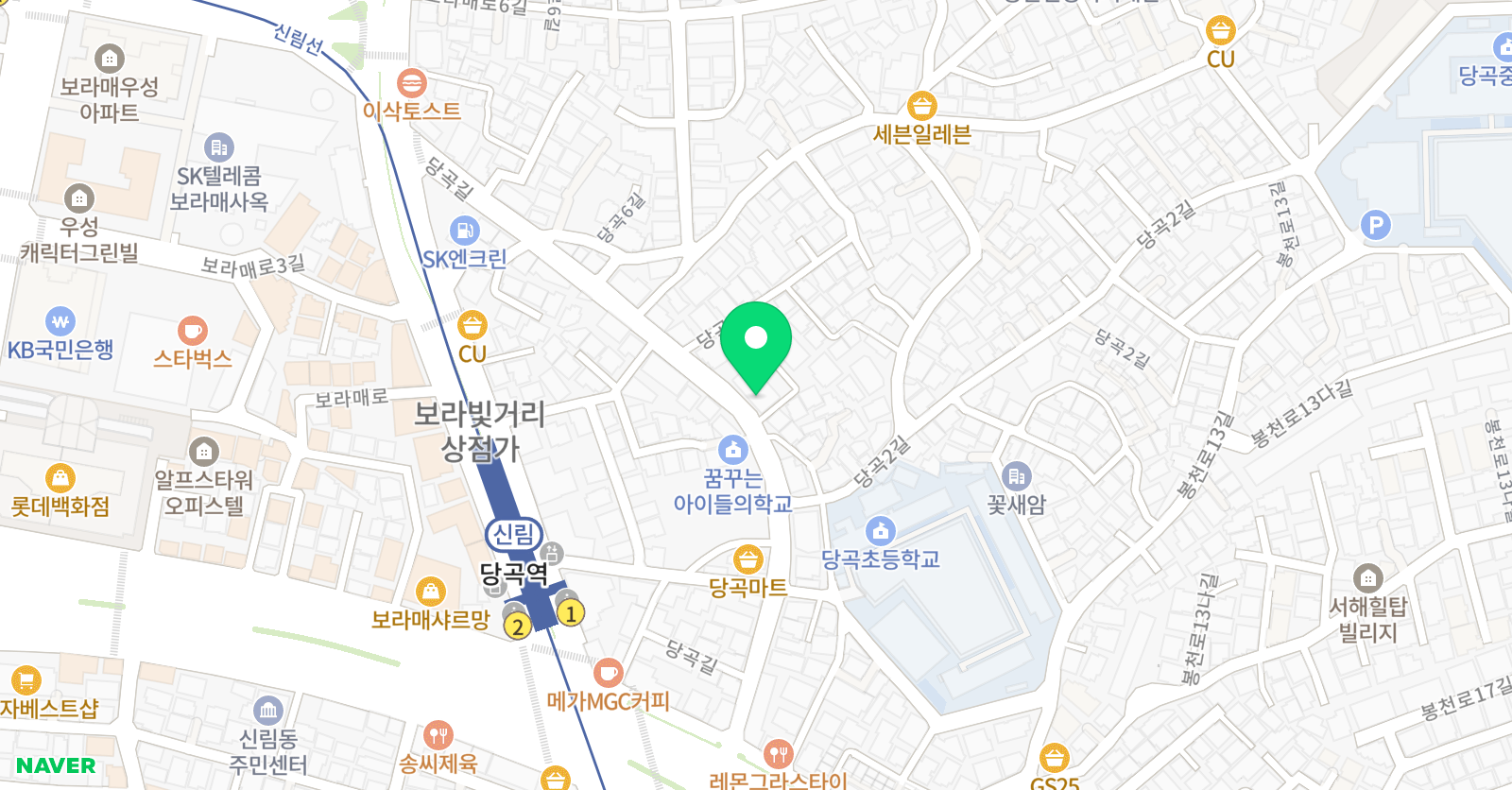 아이뮤직아카데미 음악학원 위치
