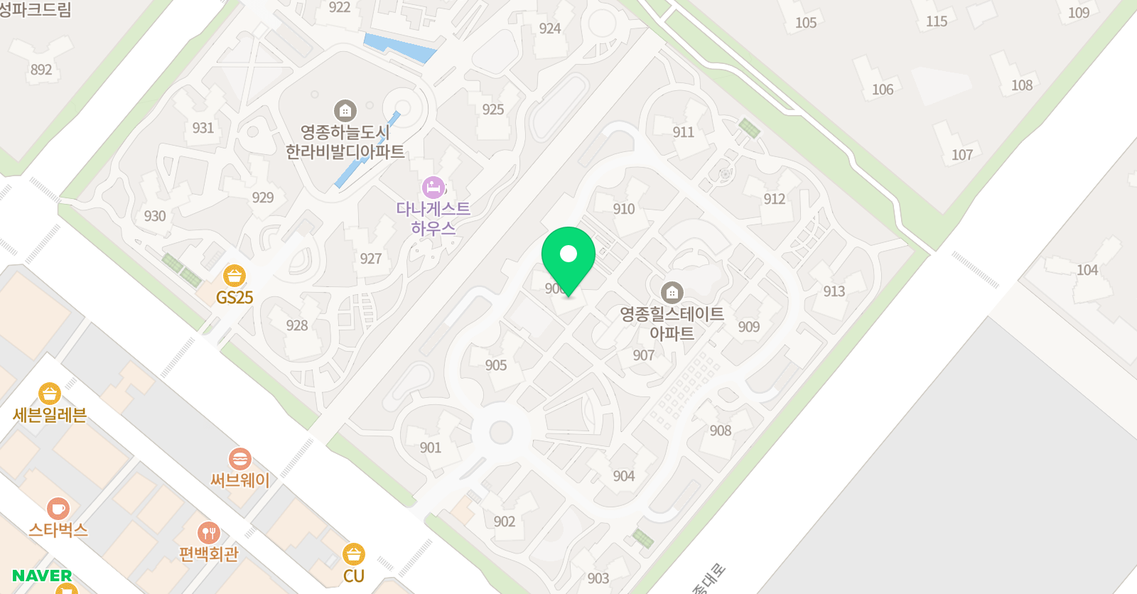 기탄 사고력교실 영종힐스테이트점 위치