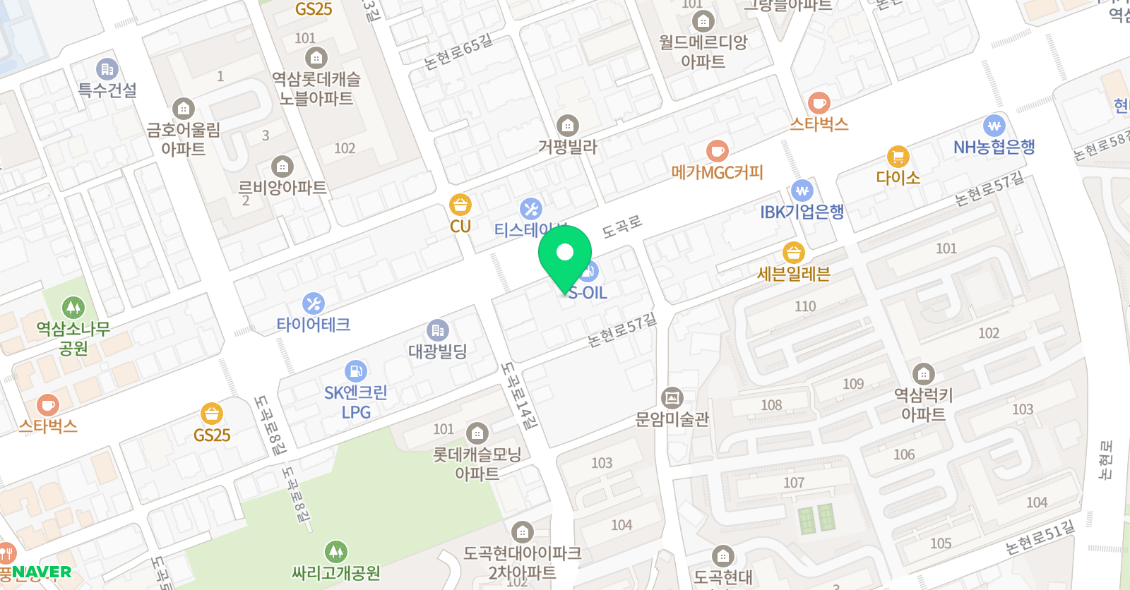 라라엘 어학원 위치