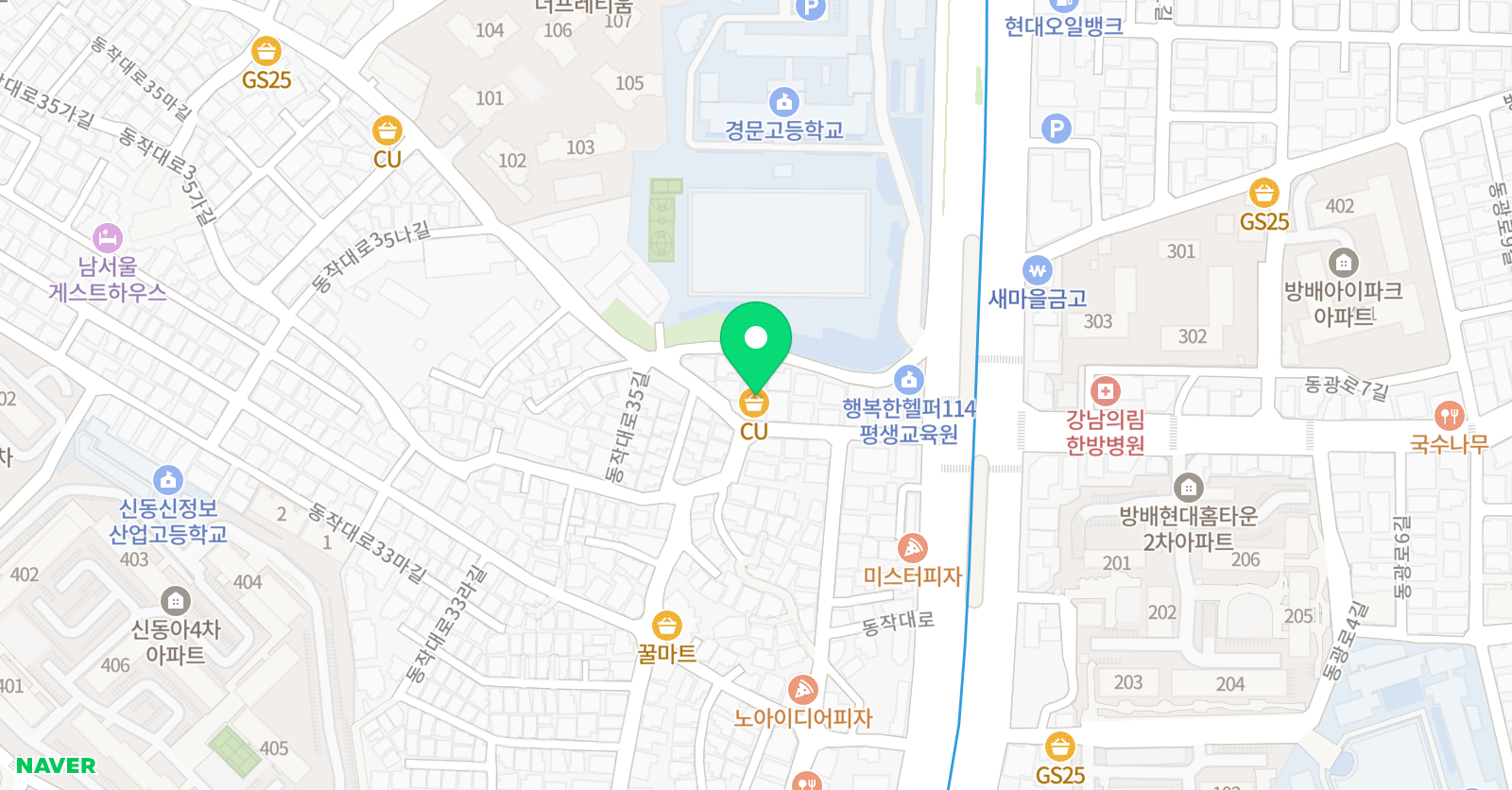 나리 발레무용학원 위치
