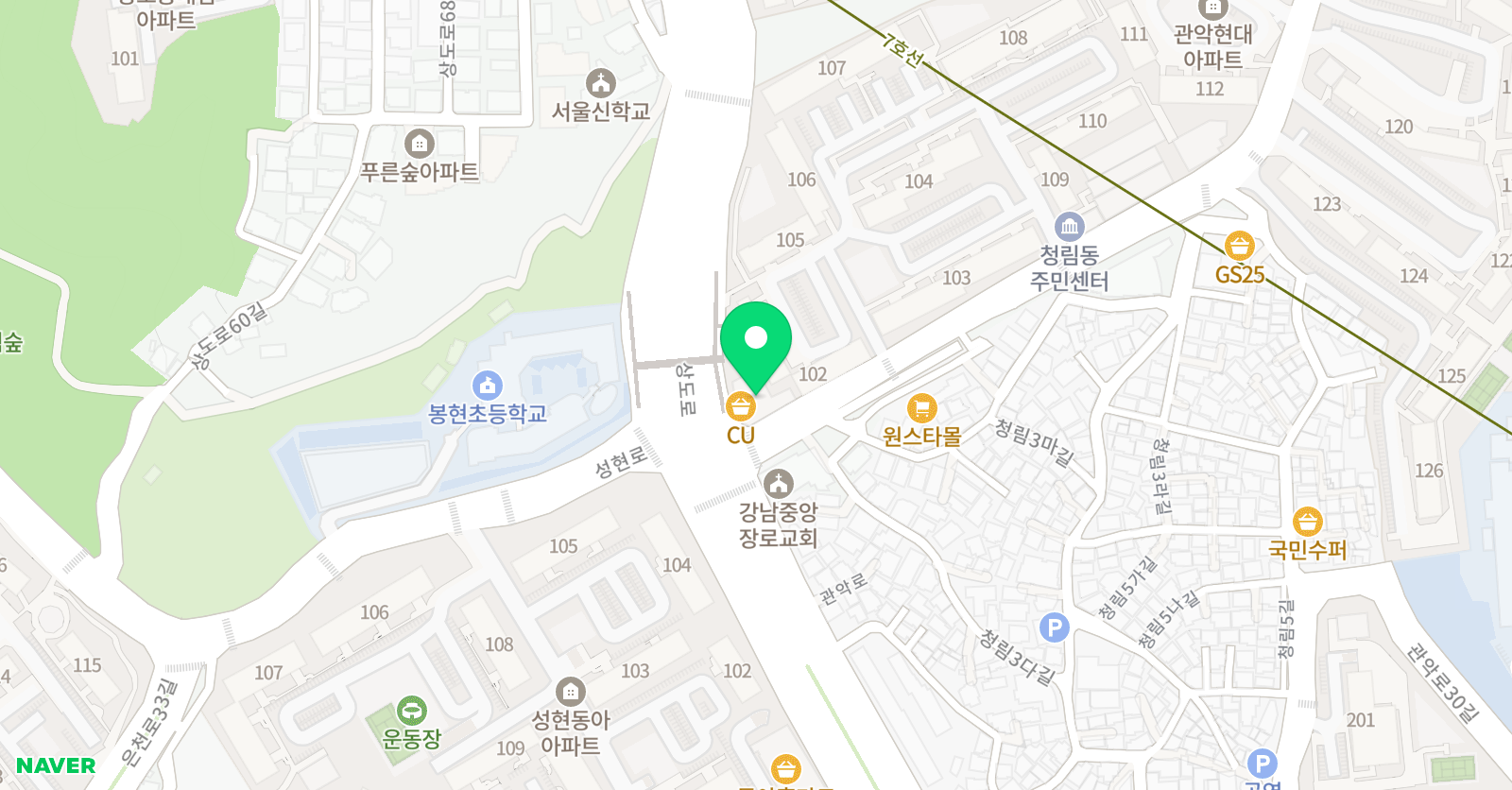 역량 독서토론논술 위치