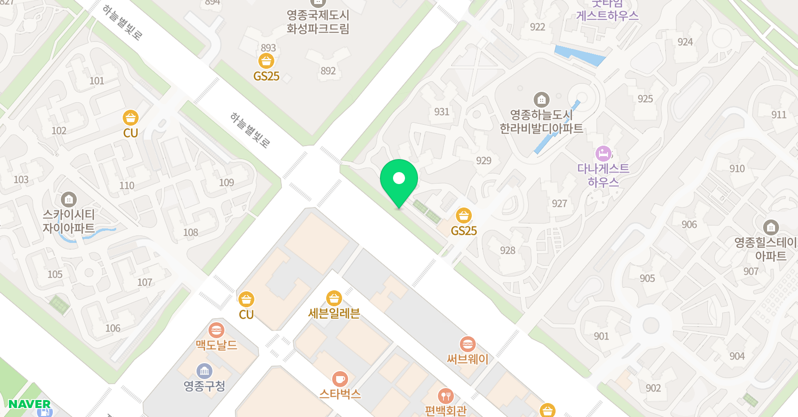 스마트해법 수학 인천하늘도시한라점 위치