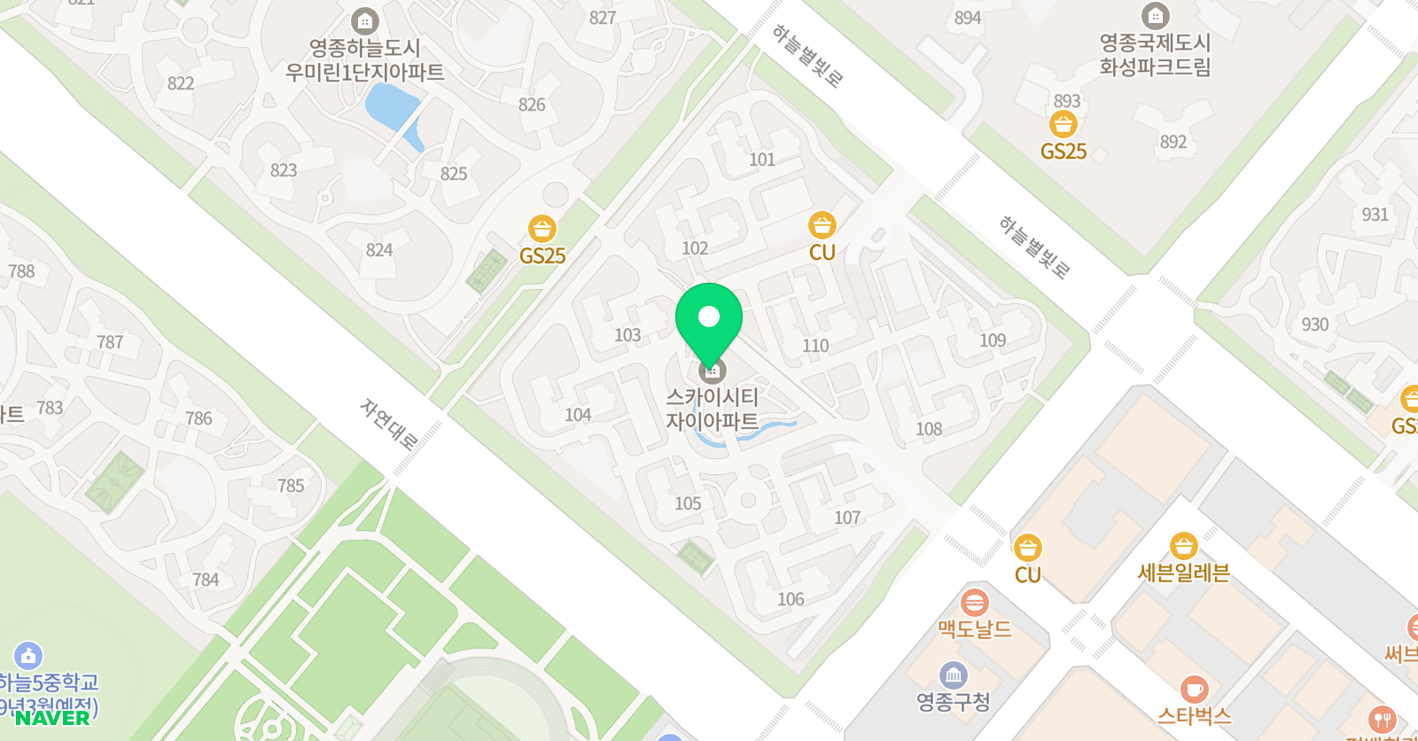 드림빅원 어민영어 위치