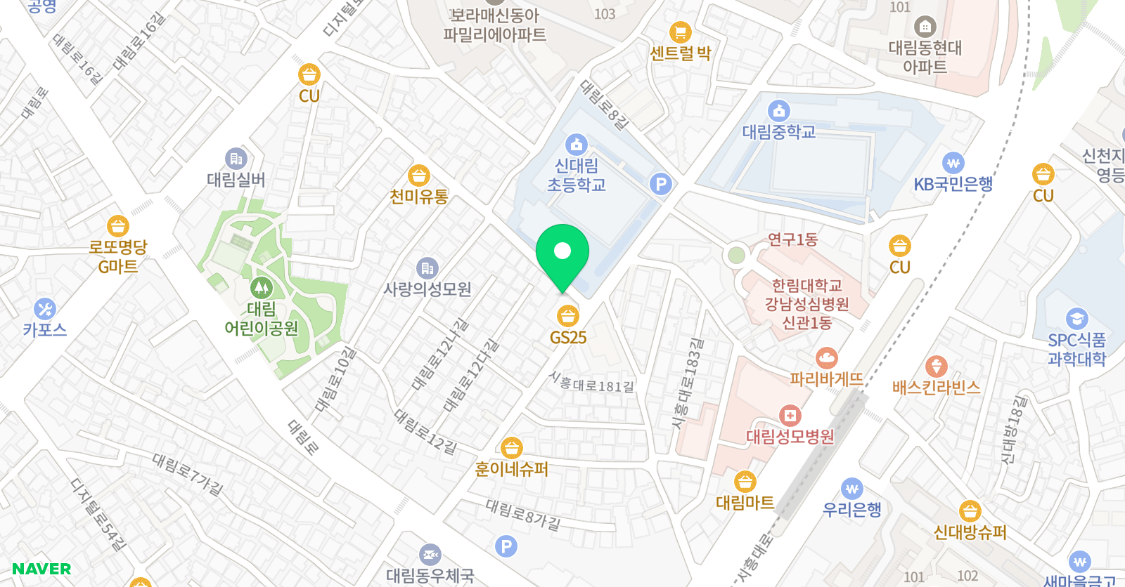 에이블 영어교습소 위치