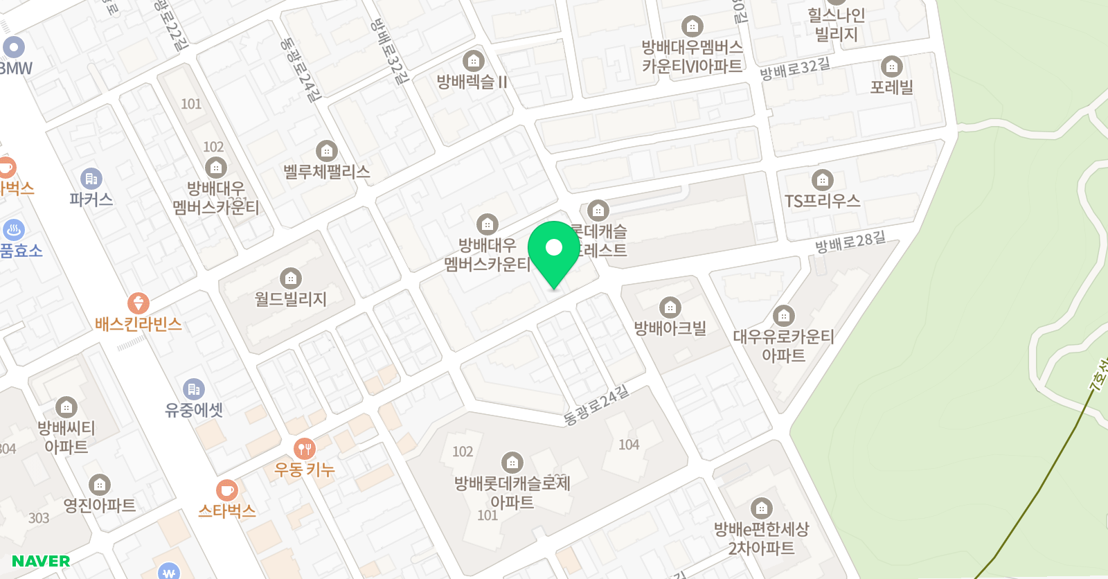 에이프릴 어학원 방배캠퍼스 위치