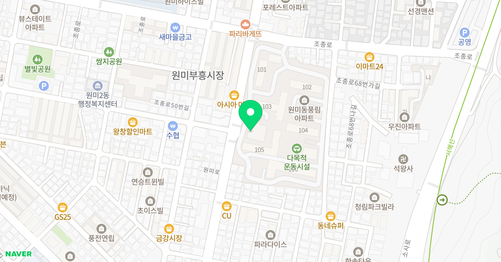 피아첼 음악학원 위치