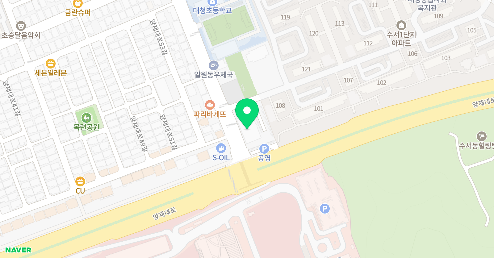 헬로아트 미술학원 위치