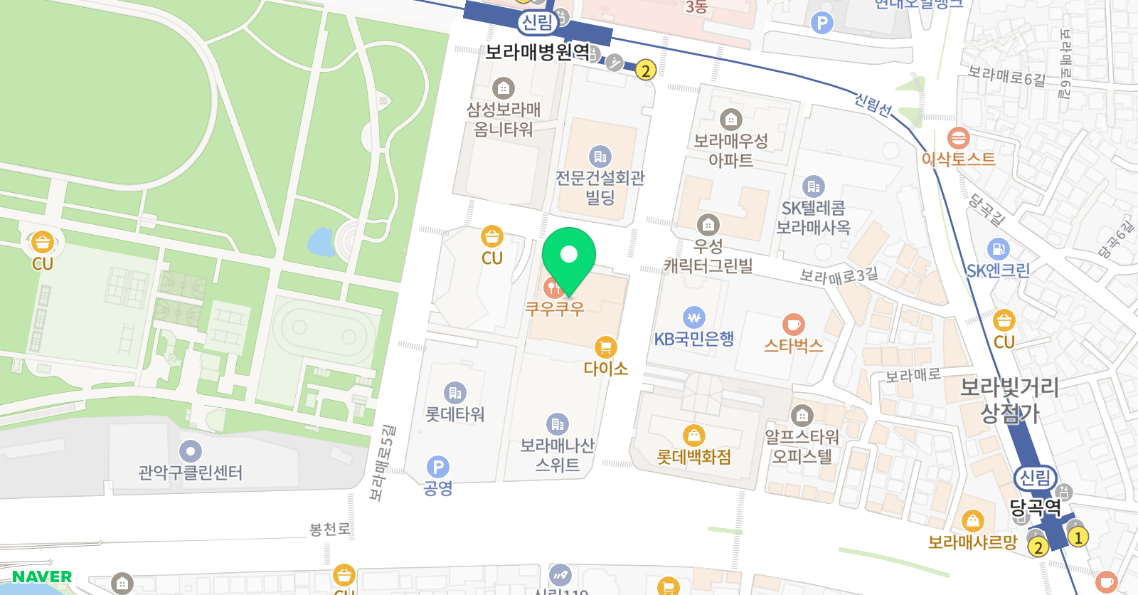 보라 미술 위치