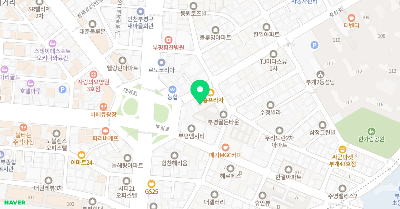 홍쌤 영어공부방 위치