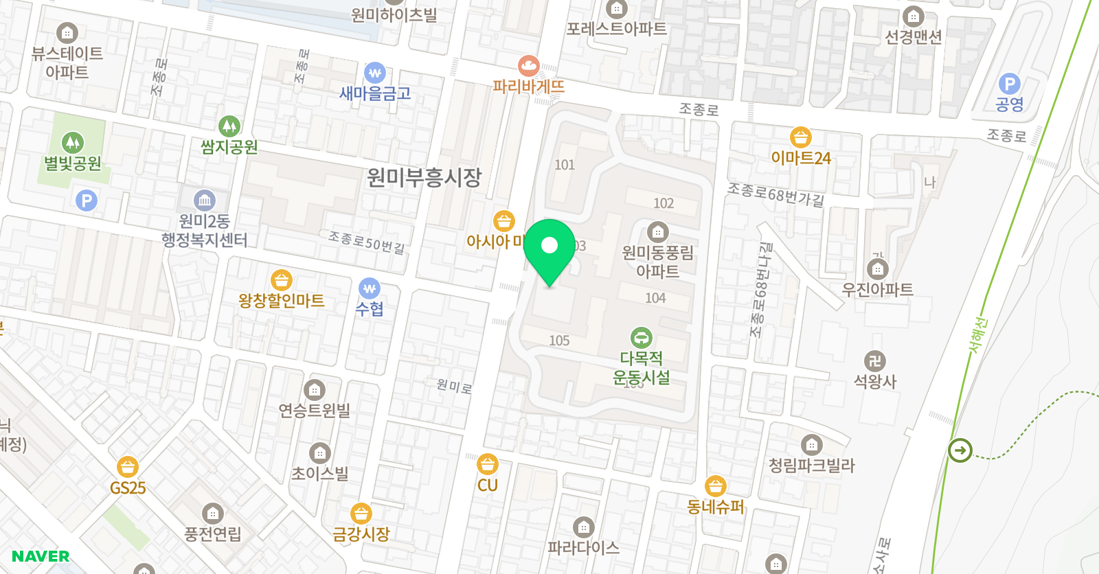 준쌤 창의코딩로봇보습학원 위치