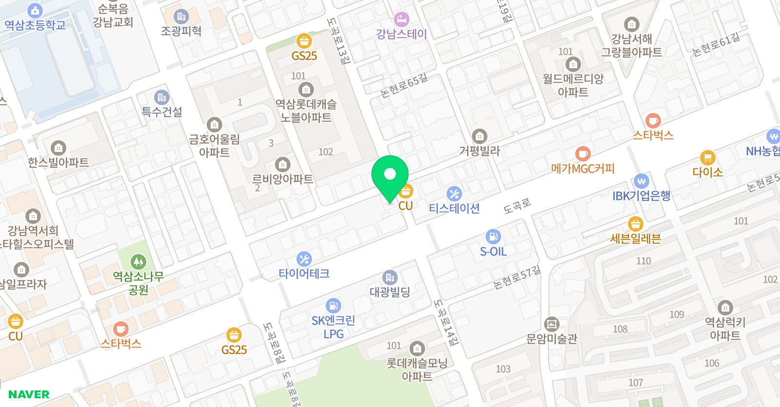시매쓰 도곡센터 위치