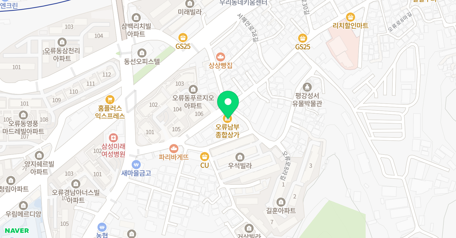 피움피아노 음악학원 위치