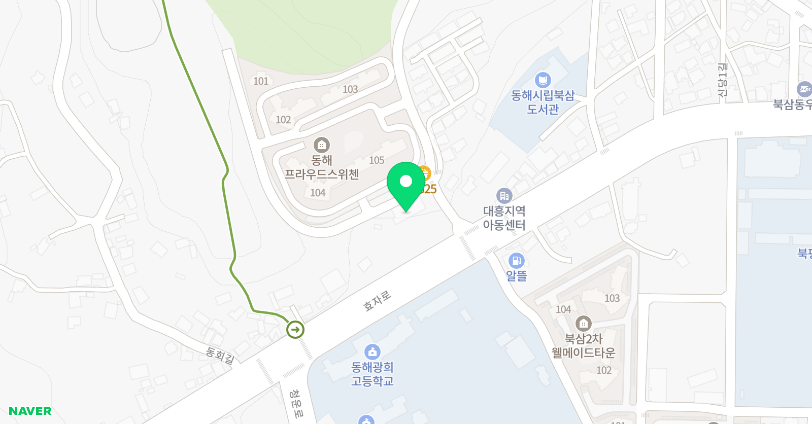 키워DREAM 학원 위치