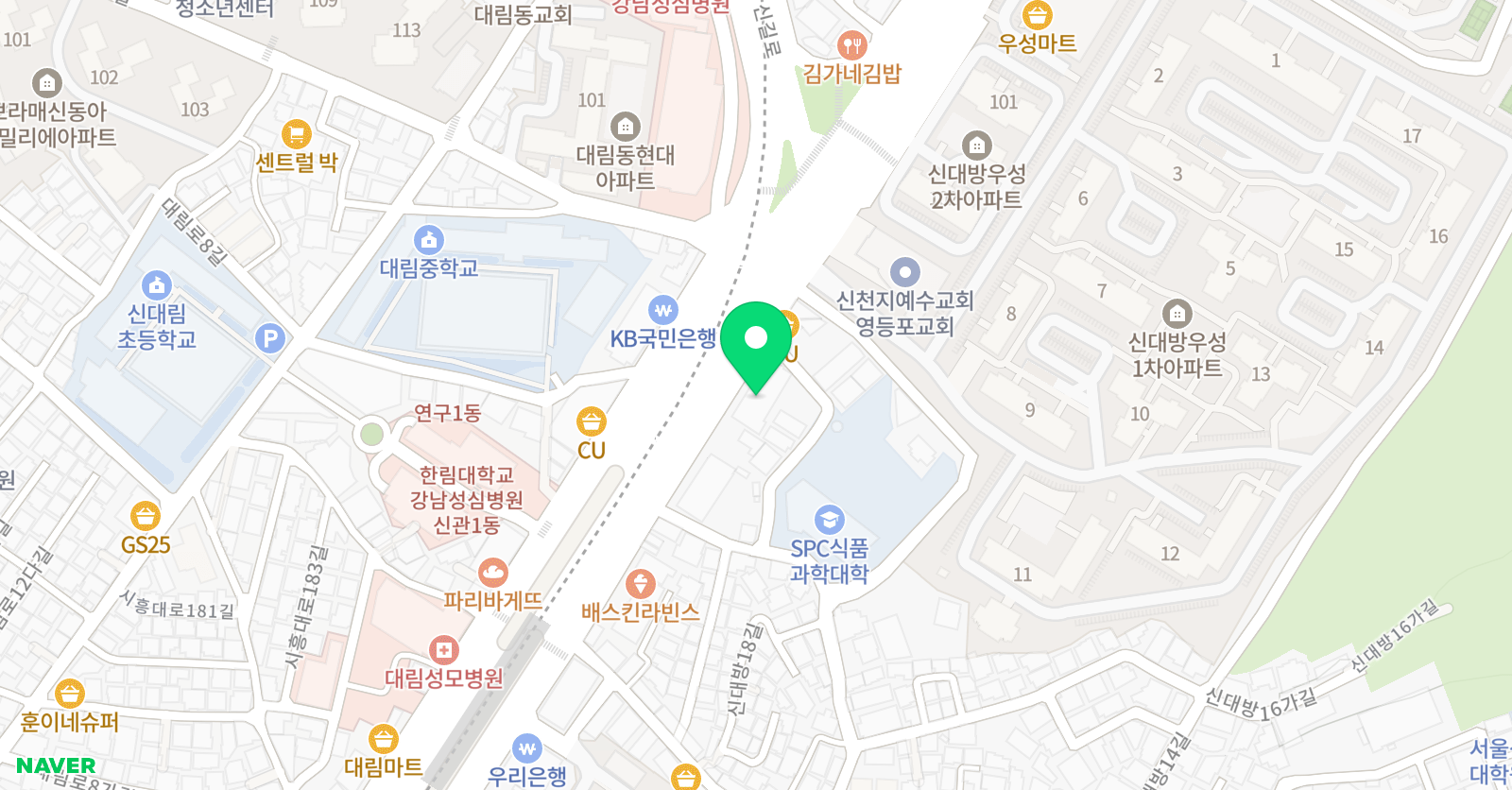 마루아트 미술학원 위치