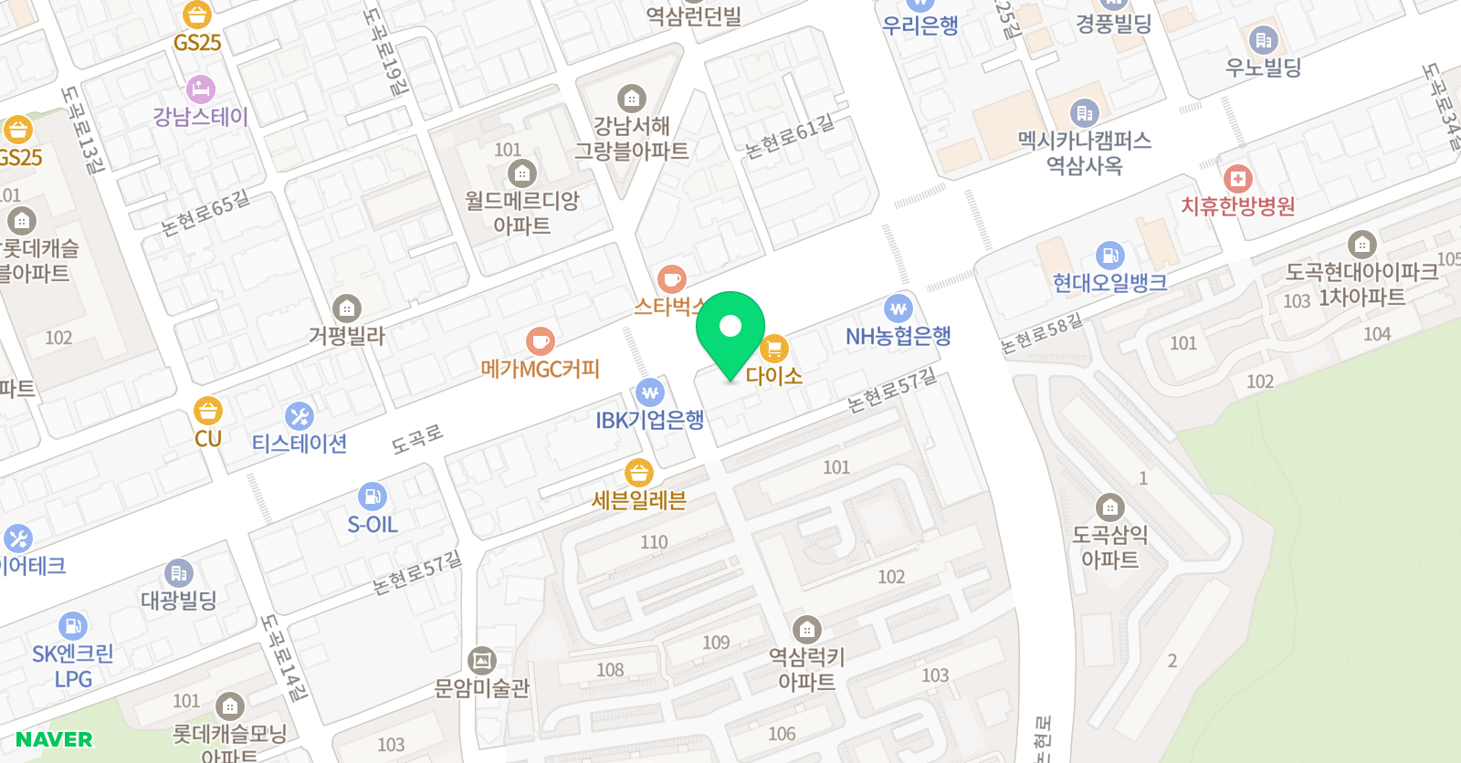 하이매쓰수학학원 위치