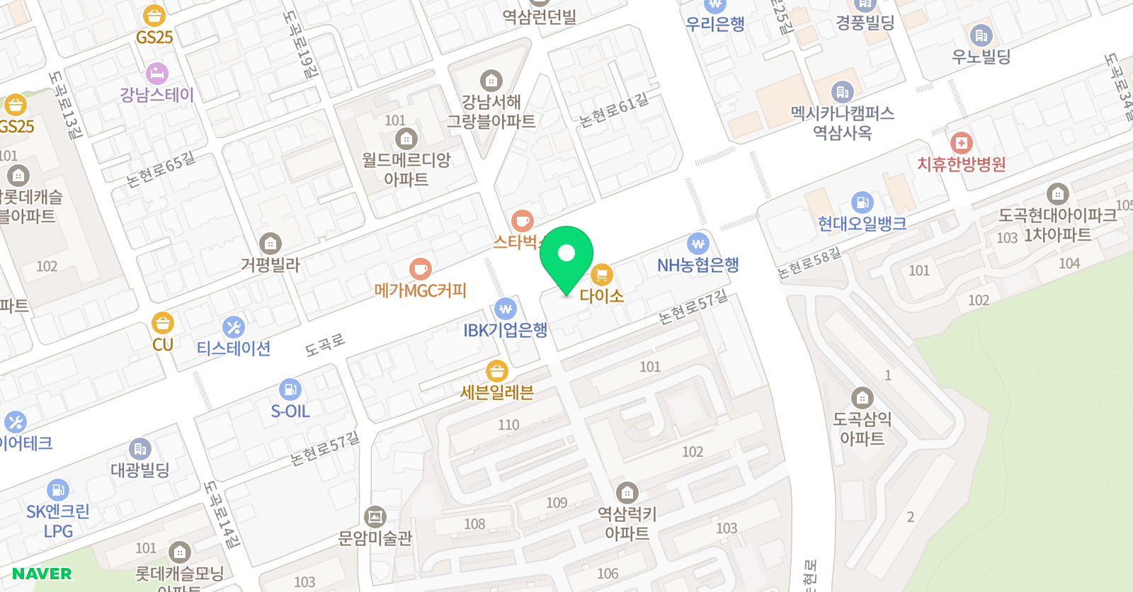 주니어 학원 위치