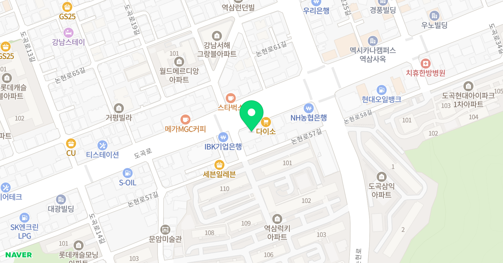 이화림 스피아노 위치