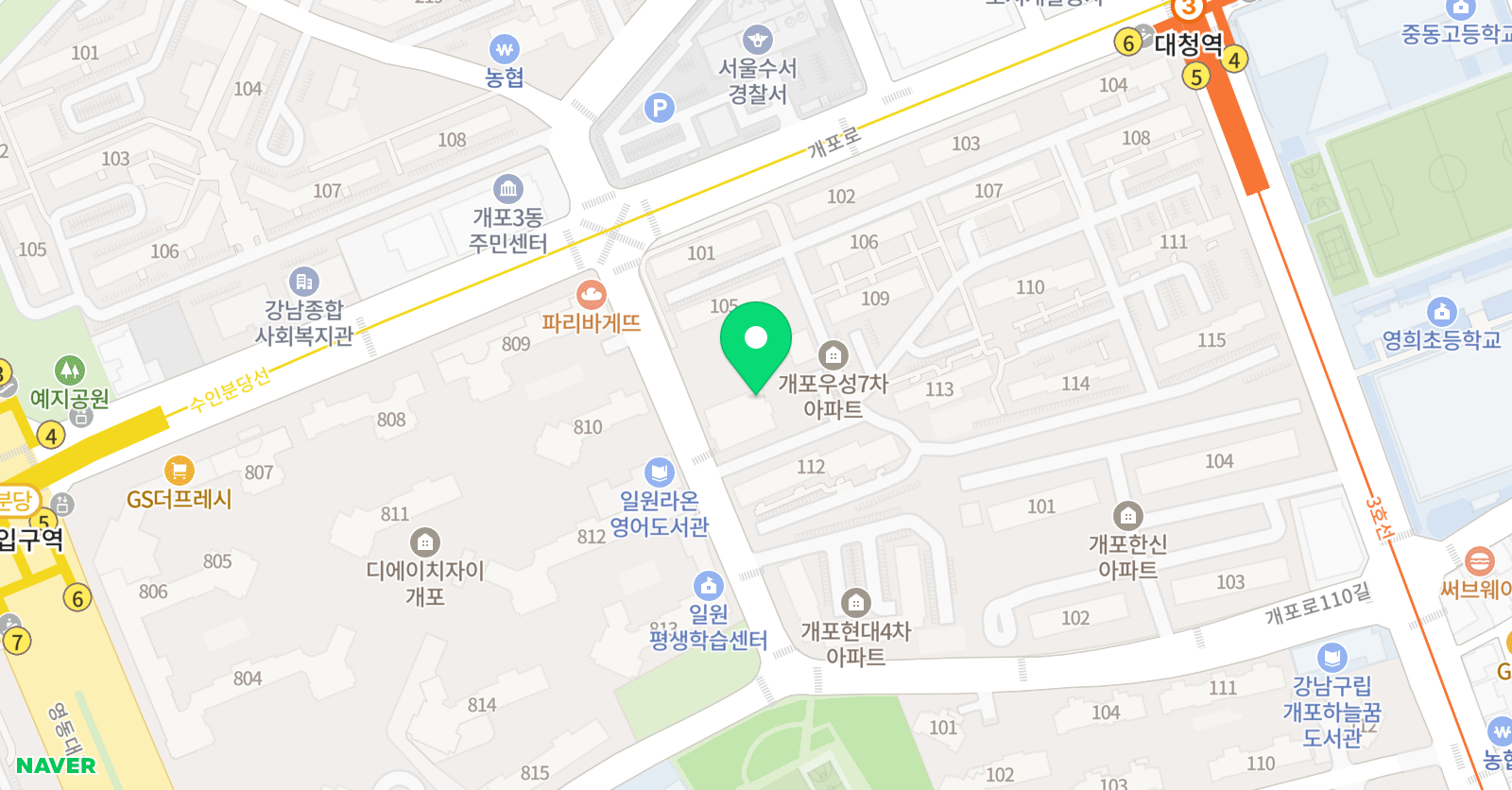 비바365 위치