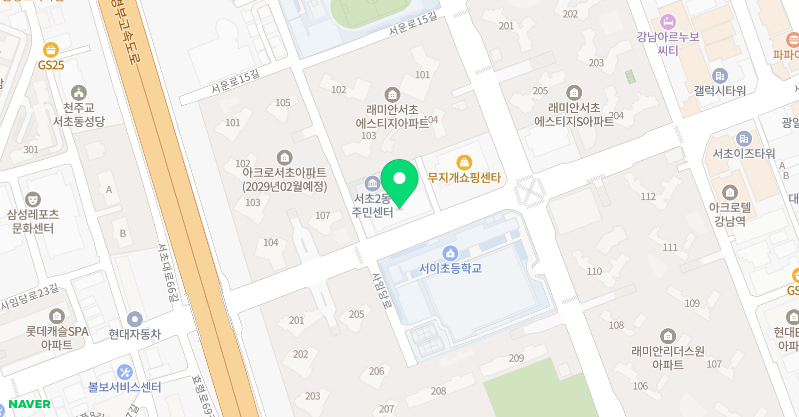 닥터정 프라임 영어학원 위치