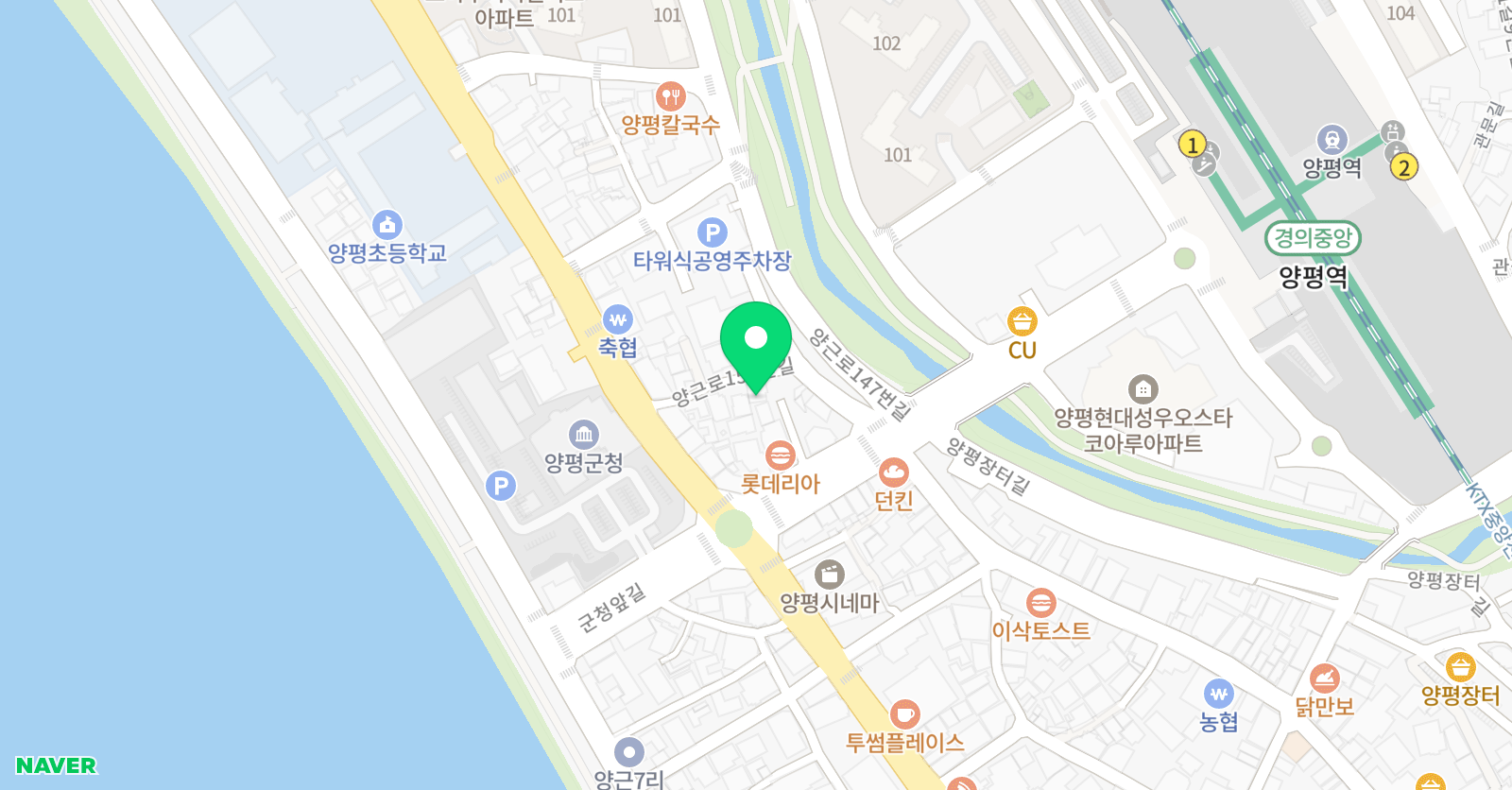 헤이븐 영어학원 위치