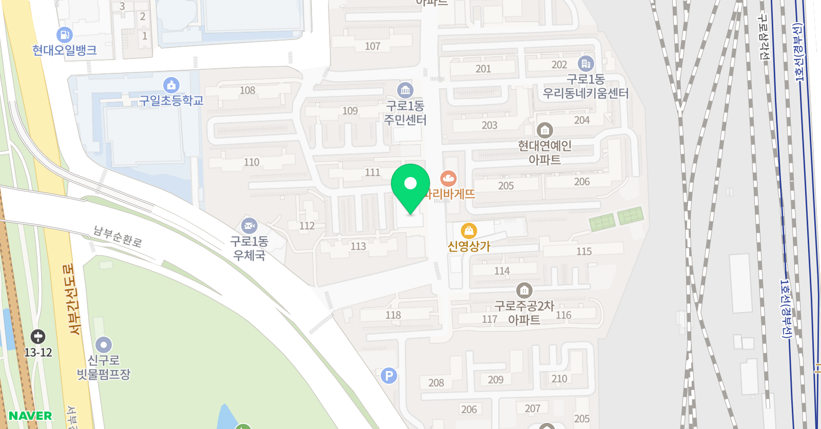 위즈 영어 위치