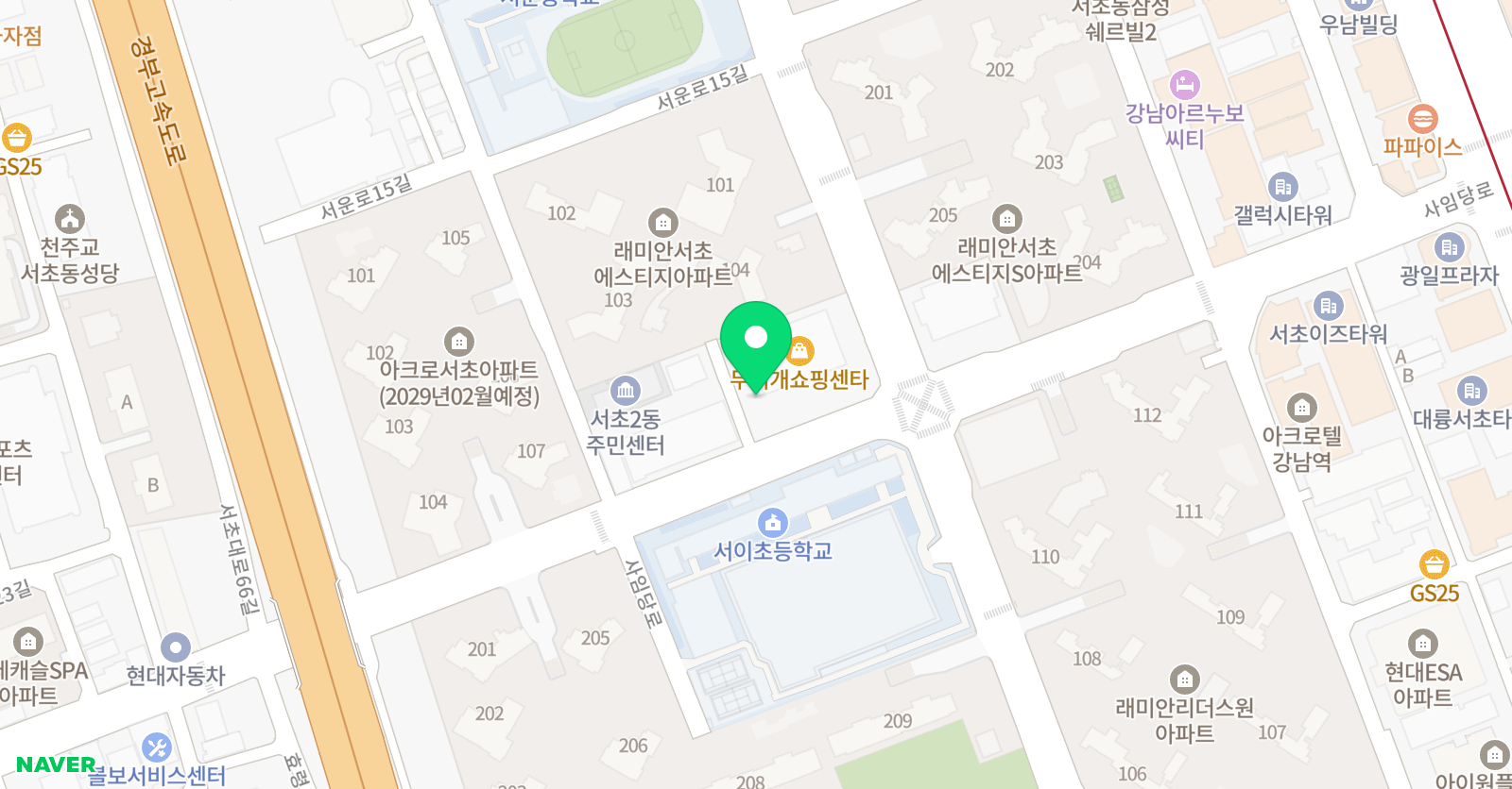 선바이올린 교습소 위치