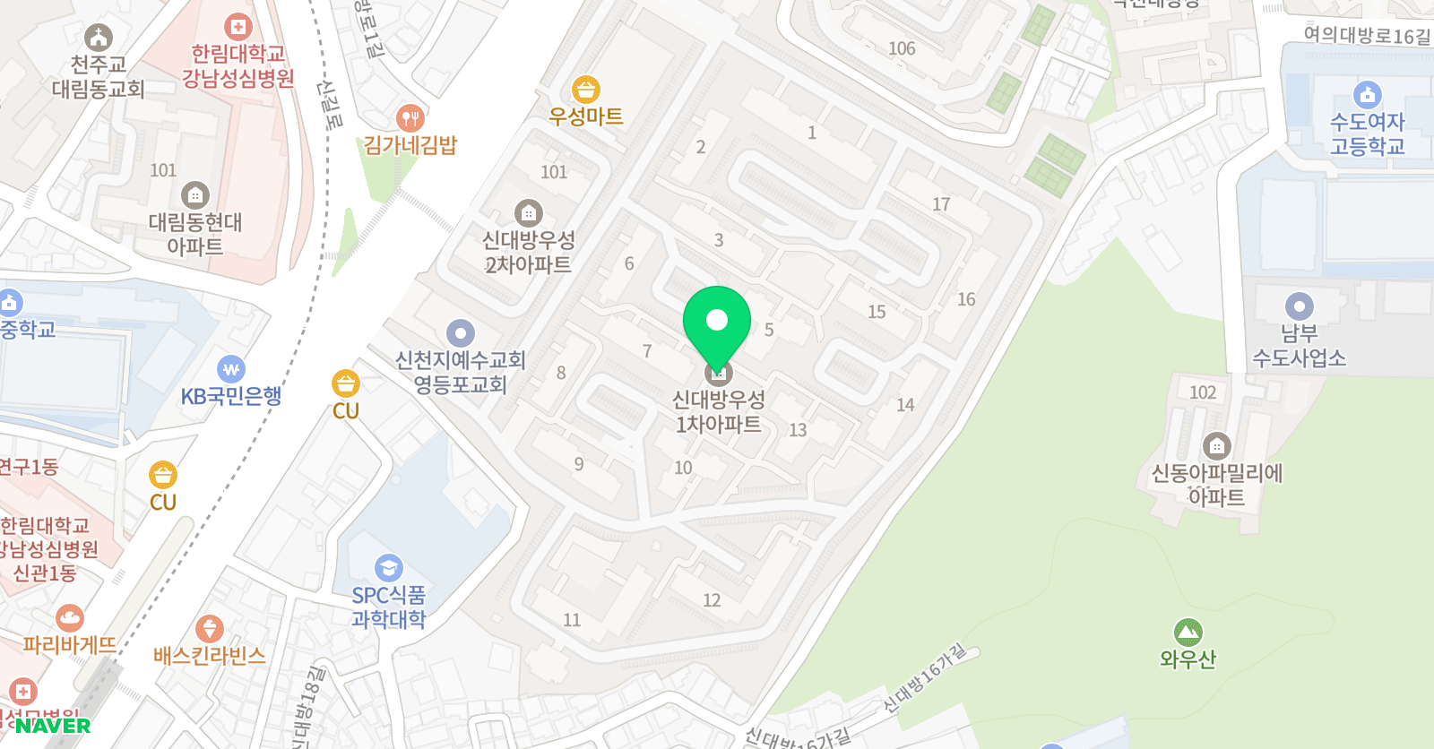 ACA 동작 위치