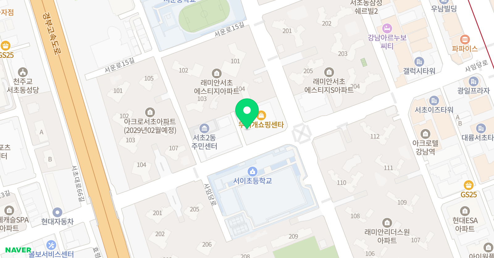 플레아띠 창의융합미술학원 위치