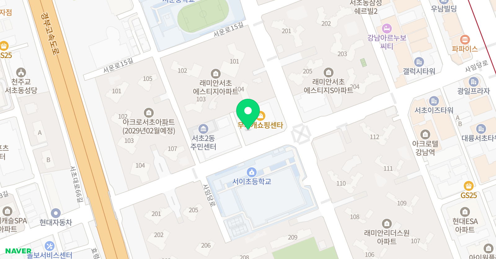 JBJ 농구교실 위치