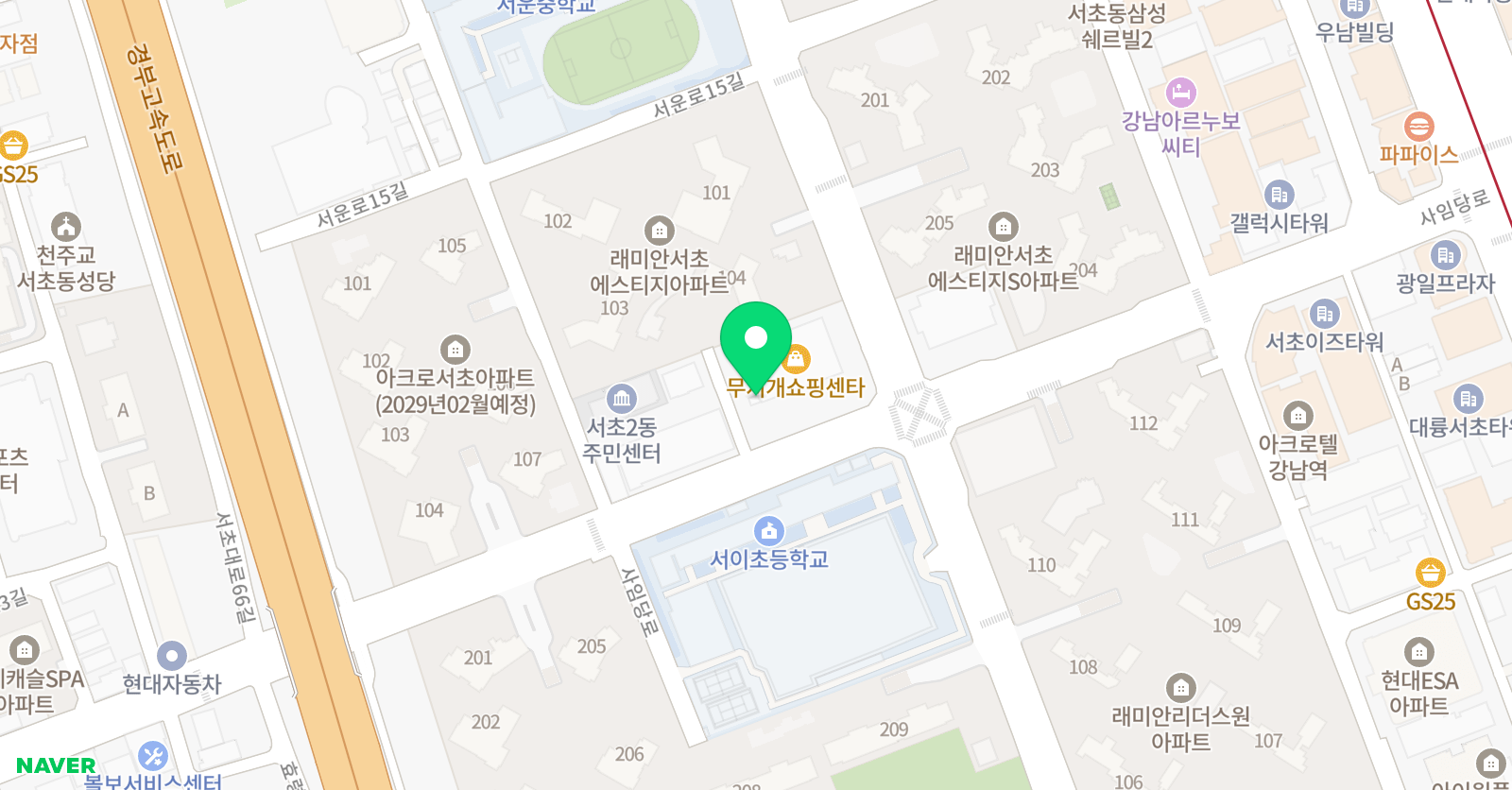 창의 수학학원 위치