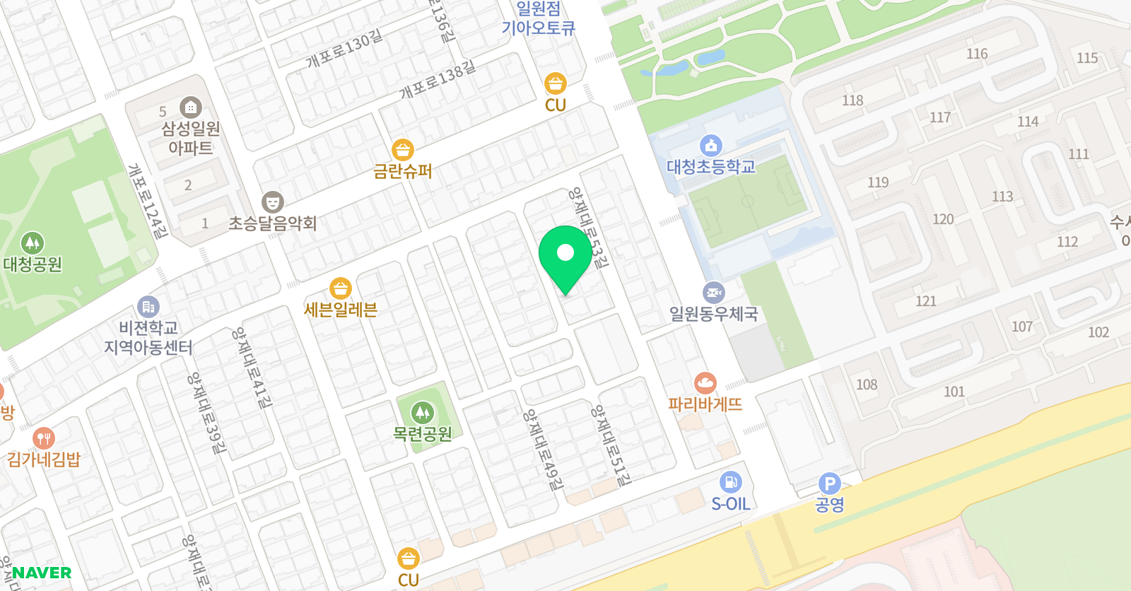 더채움 성악아카데미 위치