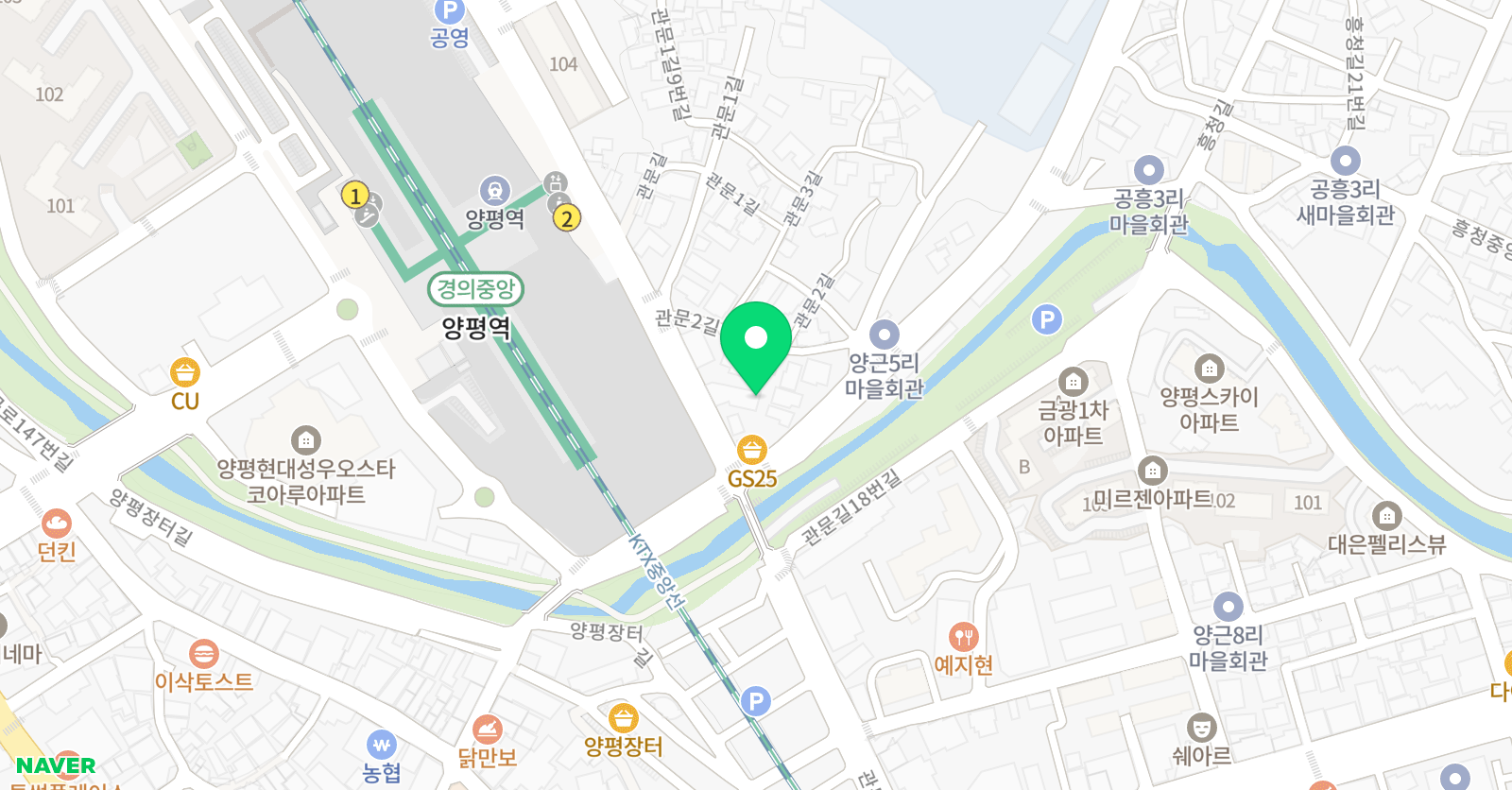 수학세상 수학전문학원 위치