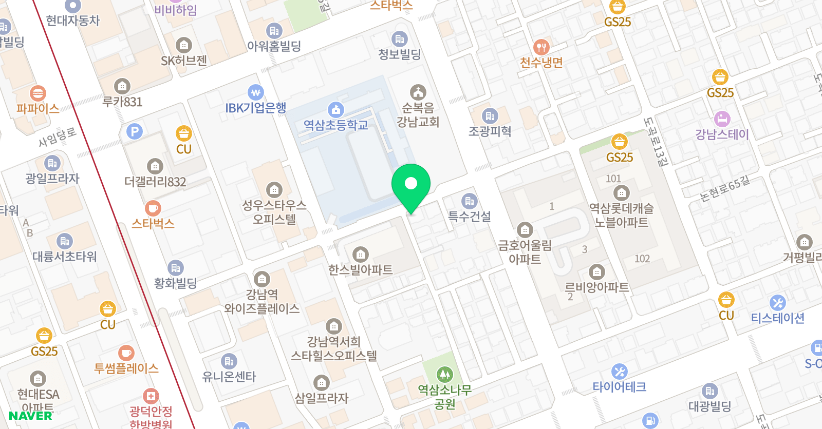 맑은소리 피아노 위치