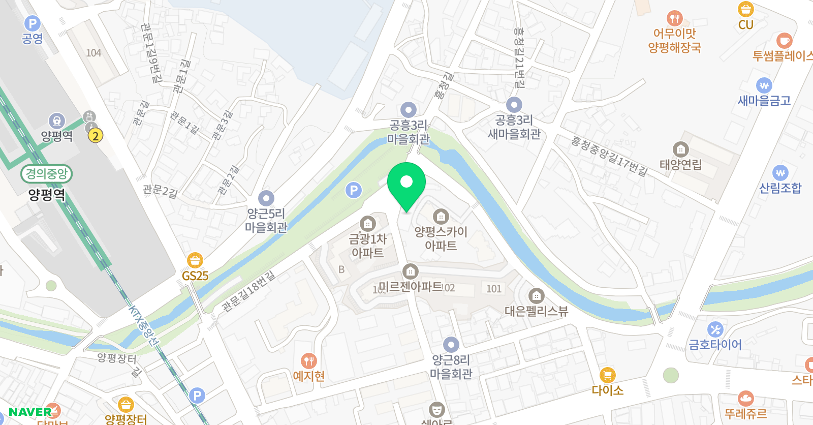 씨투엠 이룸수학학원 위치