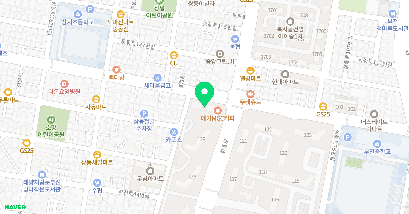 팰리스 피아노 위치