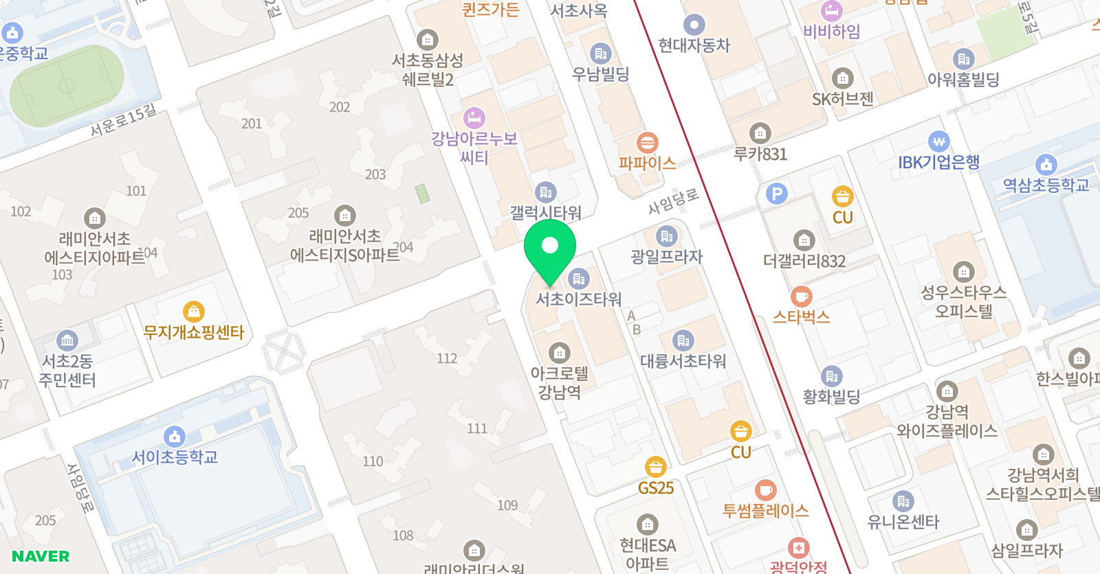 활선 요가 위치
